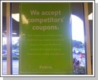 We accept competitors coupons